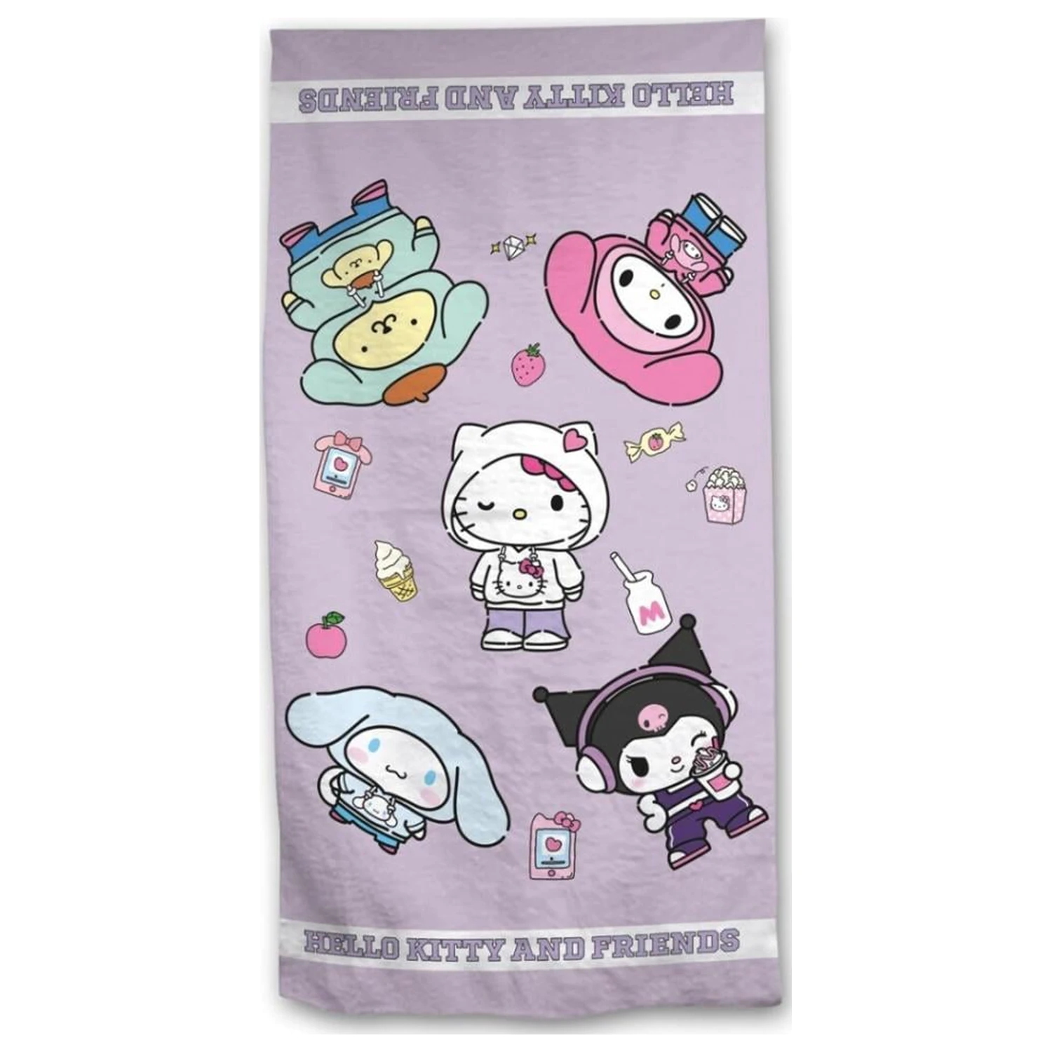 Hello Kitty Plážová osuška 100% bavlna 90x170cm produktová fotografia