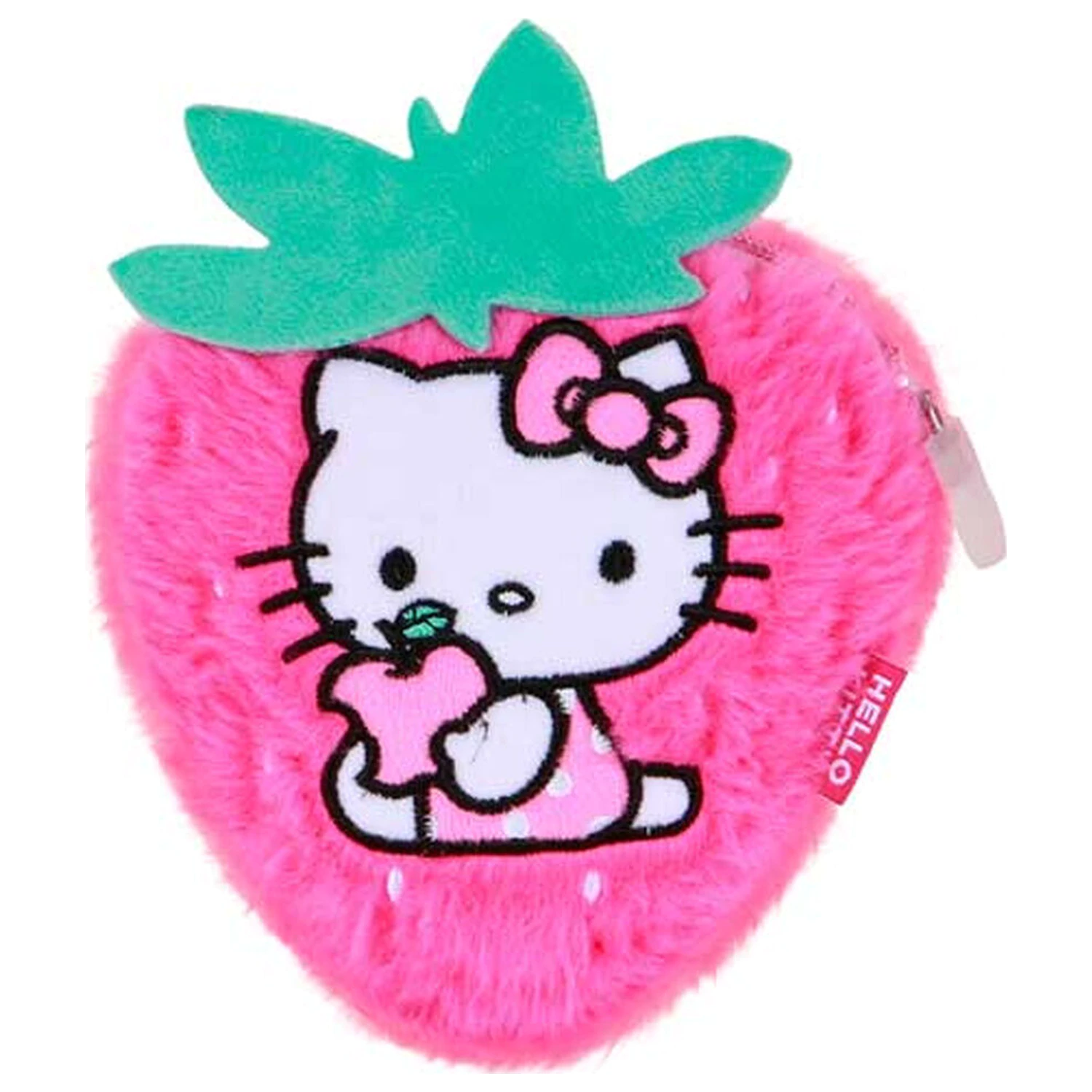 Hello Kitty Strawberry plyšová peňaženka produktová fotografia