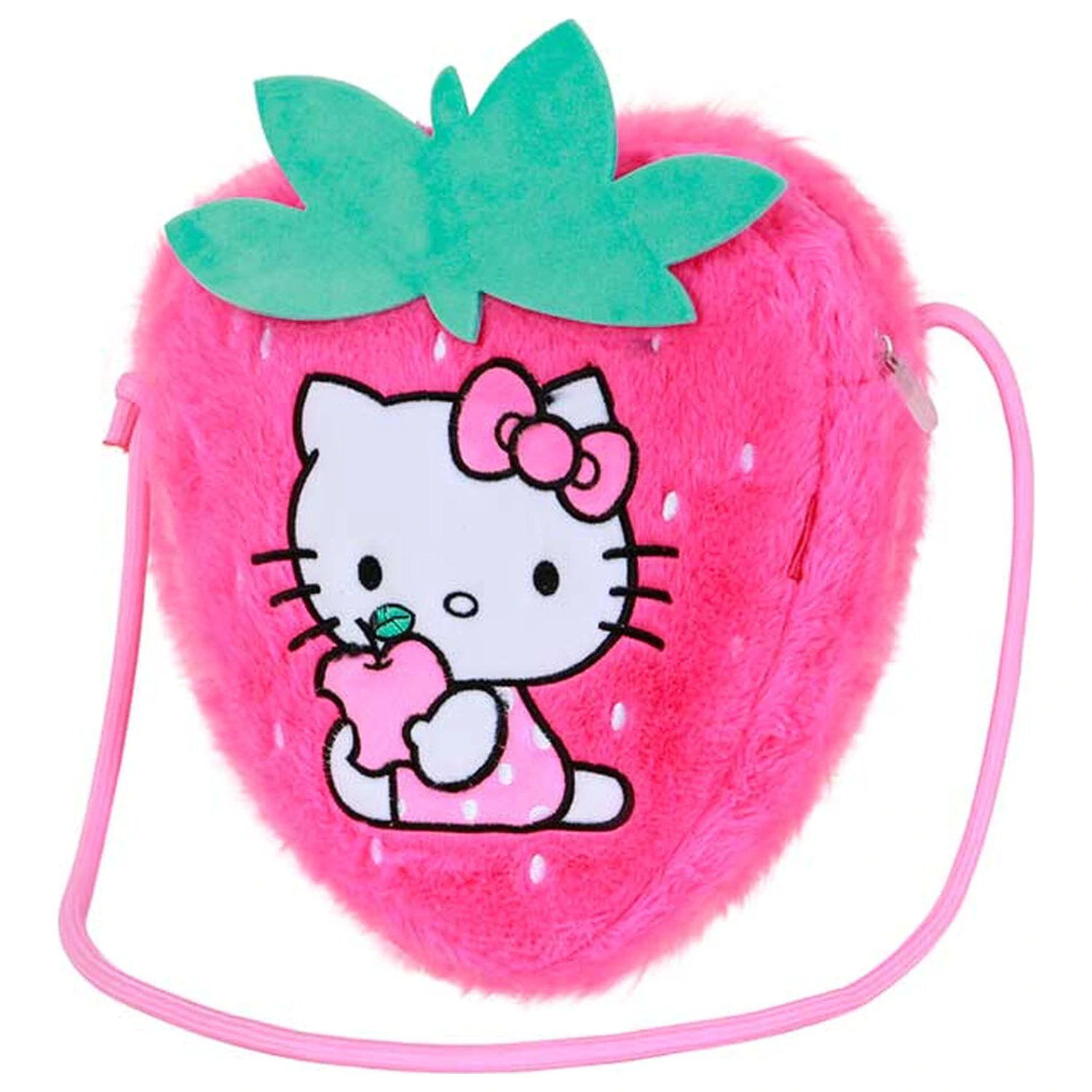 Hello Kitty Jahodová plyšová taška produktová fotografia