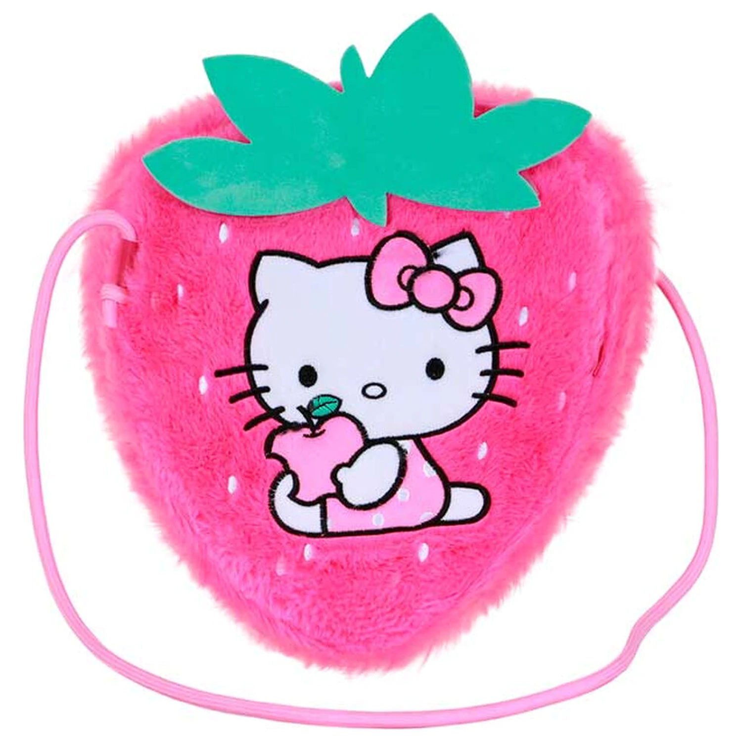 Hello Kitty Jahodová plyšová taška produktová fotografia
