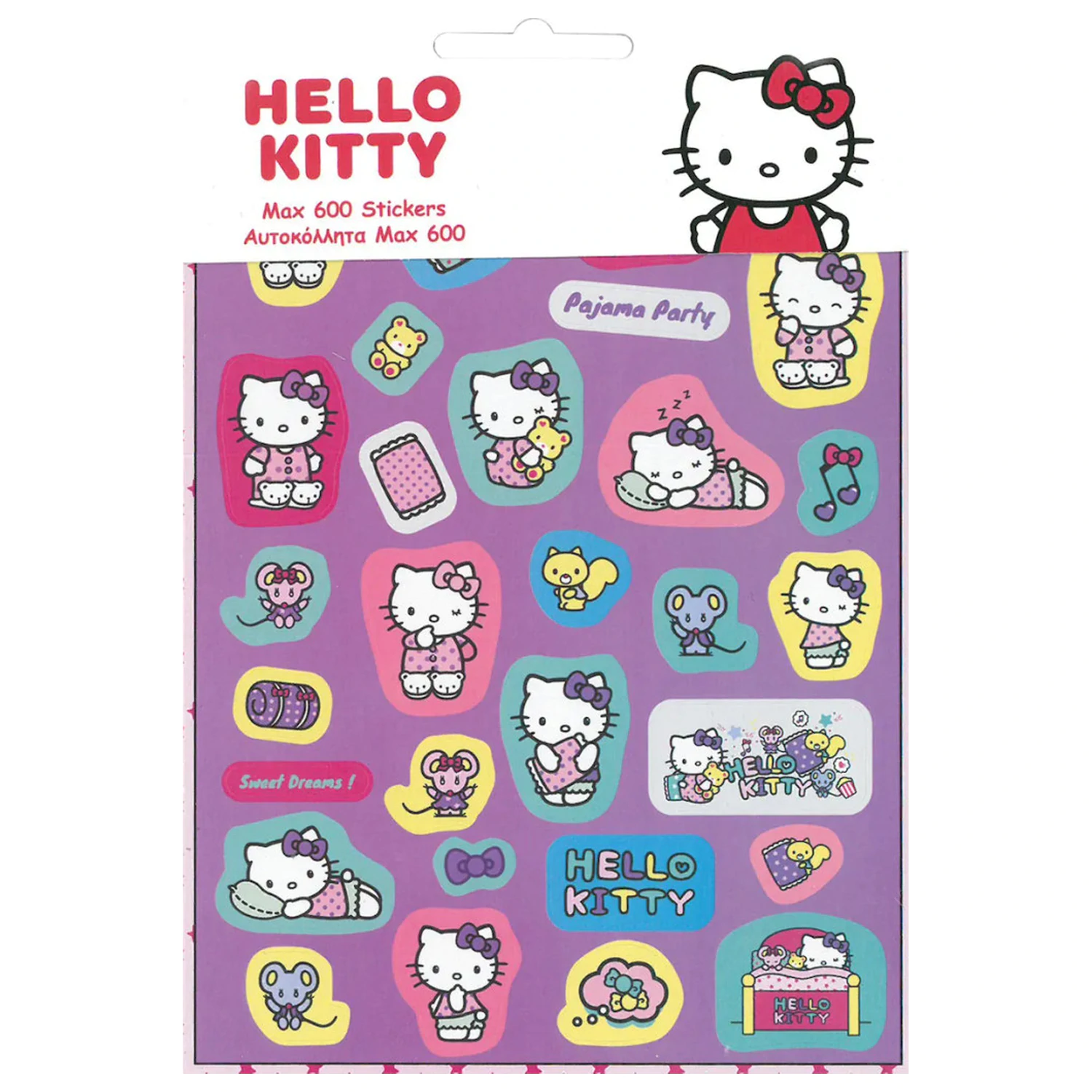 Hello Kitty Sweet súprava 600 nálepiek produktová fotografia