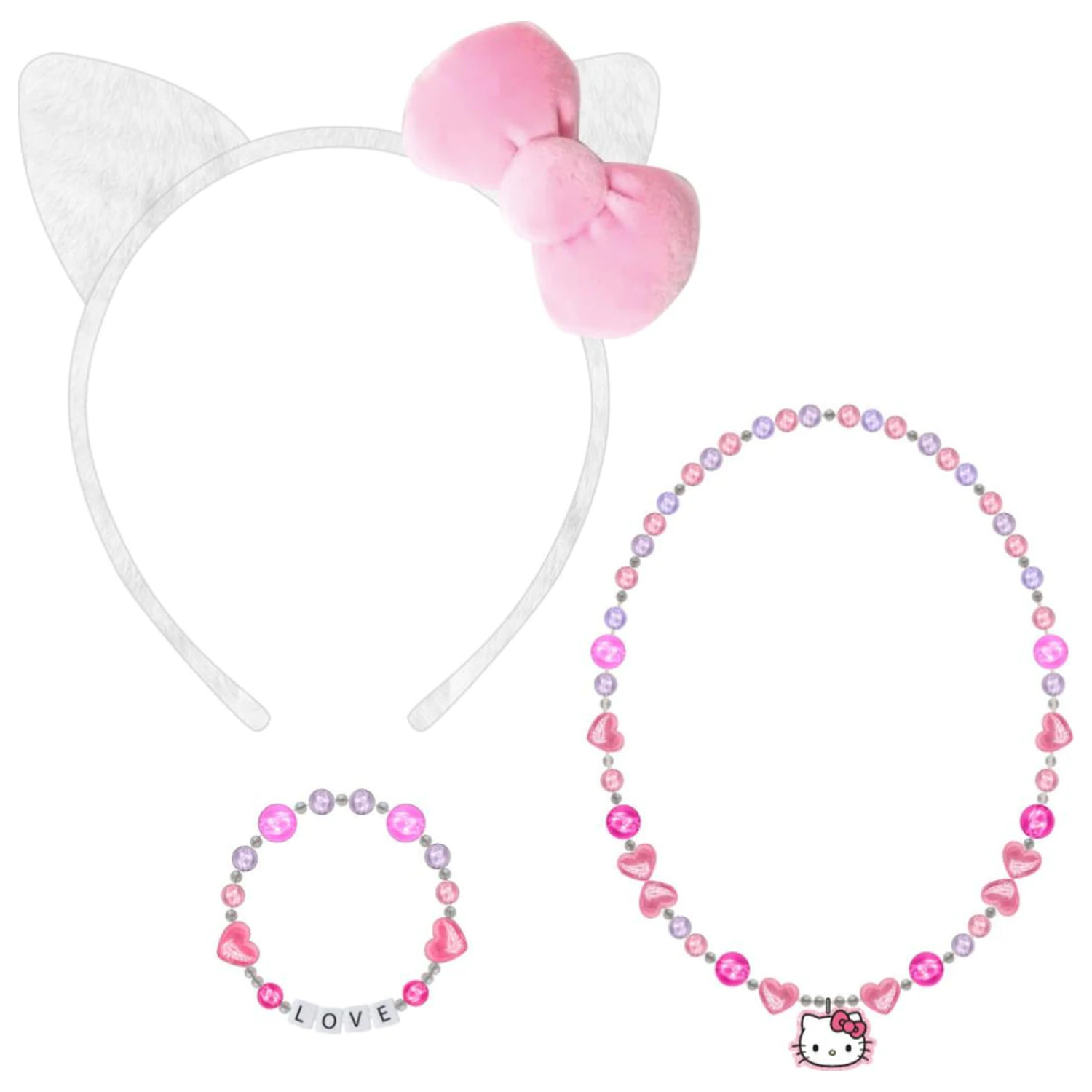 Hello Kitty Sweet Súprava šperkov a čelenky produktová fotografia