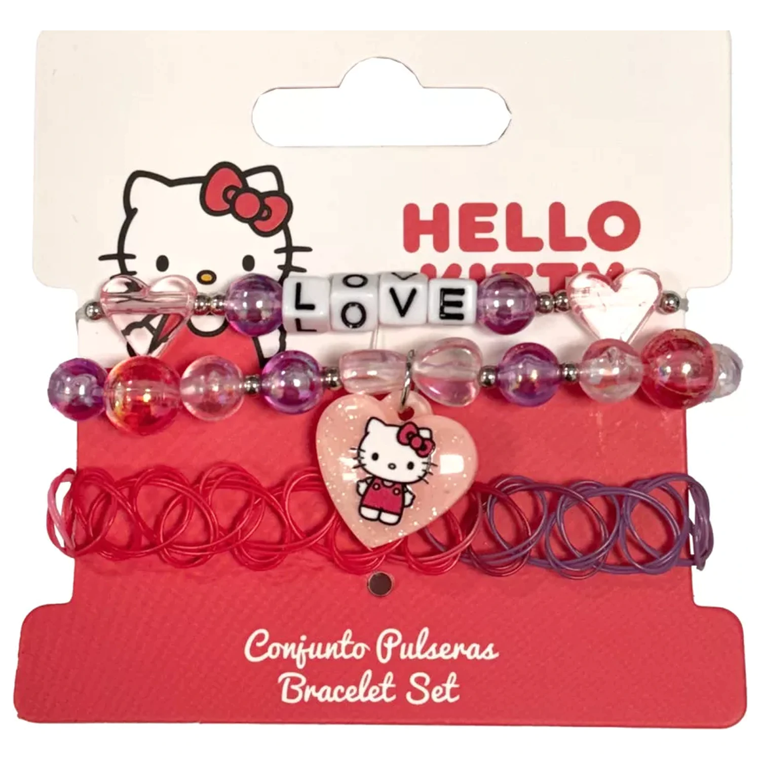 Hello Kitty Sweet Náramok sada 3 kusy produktová fotografia