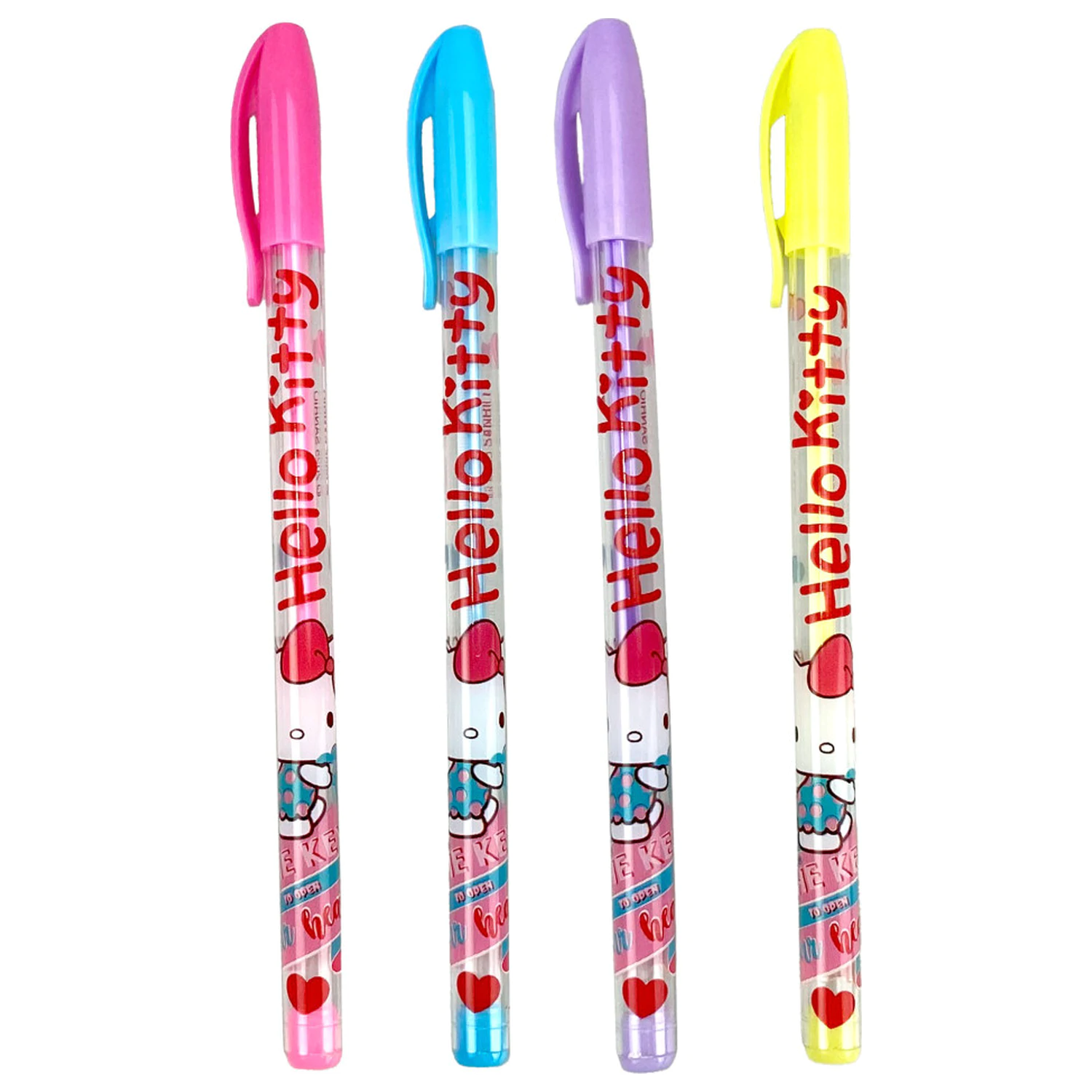 Hello Kitty Sweetheart farebné perá set 4 ks produktová fotografia