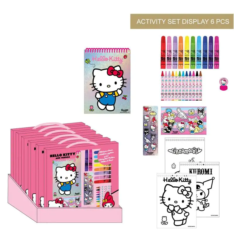 Hello Kitty omaľovací set na písacie potreby termékfotó