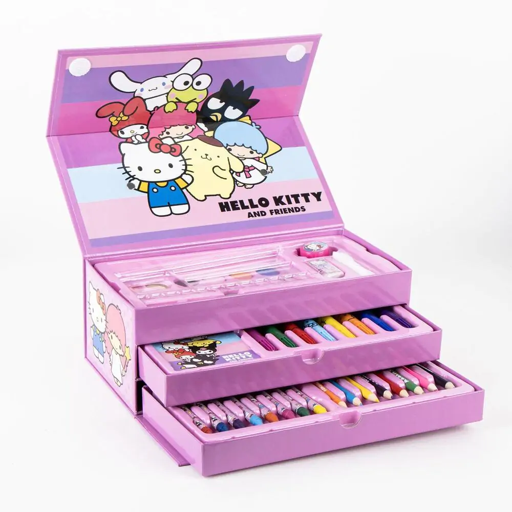 Hello Kitty omaľovánkový peračník produktová fotografia