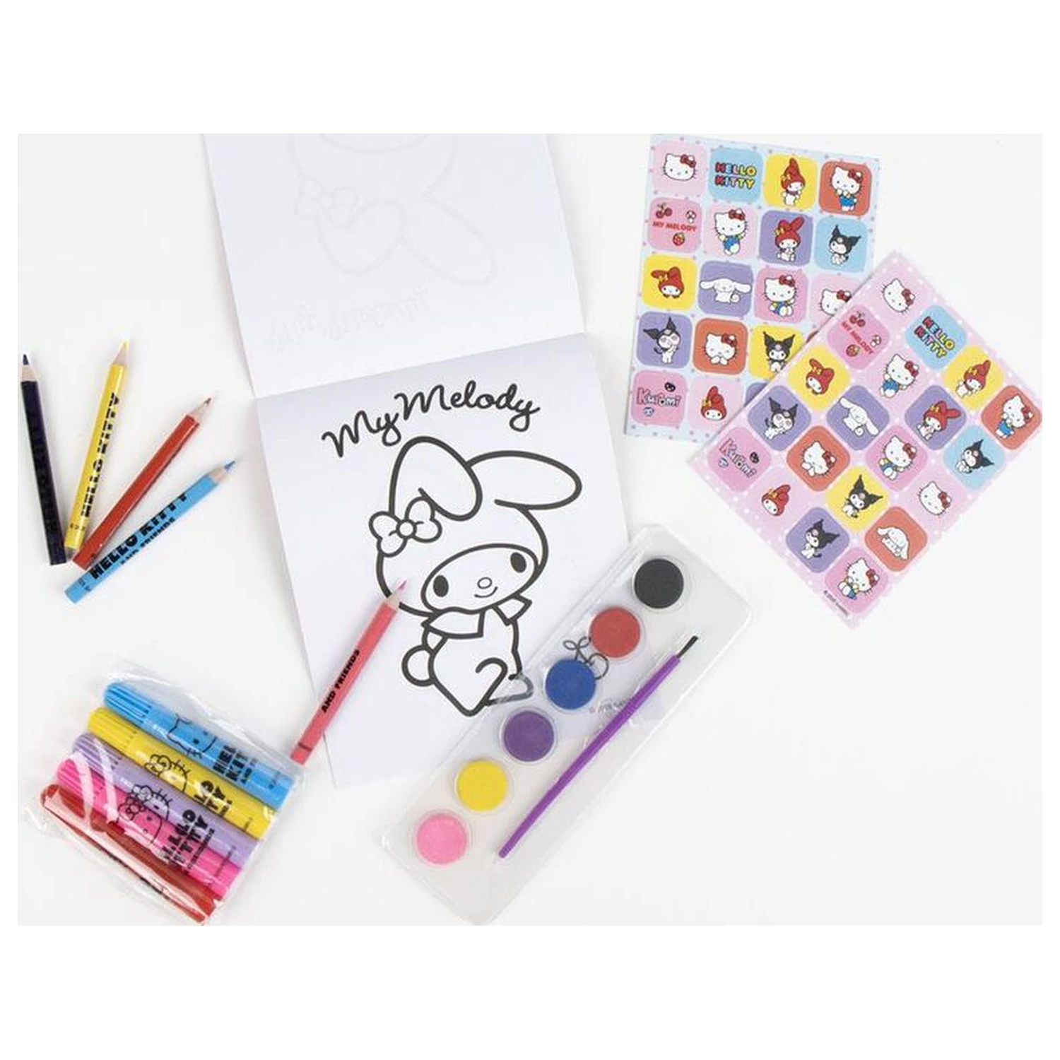 Hello Kitty ruksak stationery set produktová fotografia