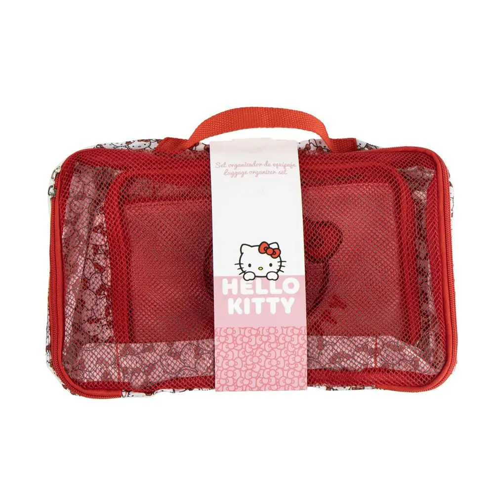 Hello Kitty Cestovný kufor s kozmetikou set produktová fotografia