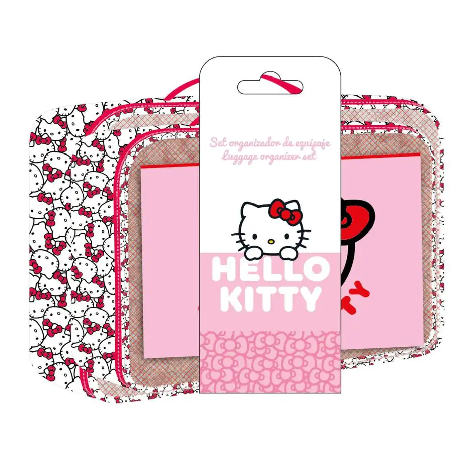 Hello Kitty Cestovný kufor s kozmetikou set produktová fotografia