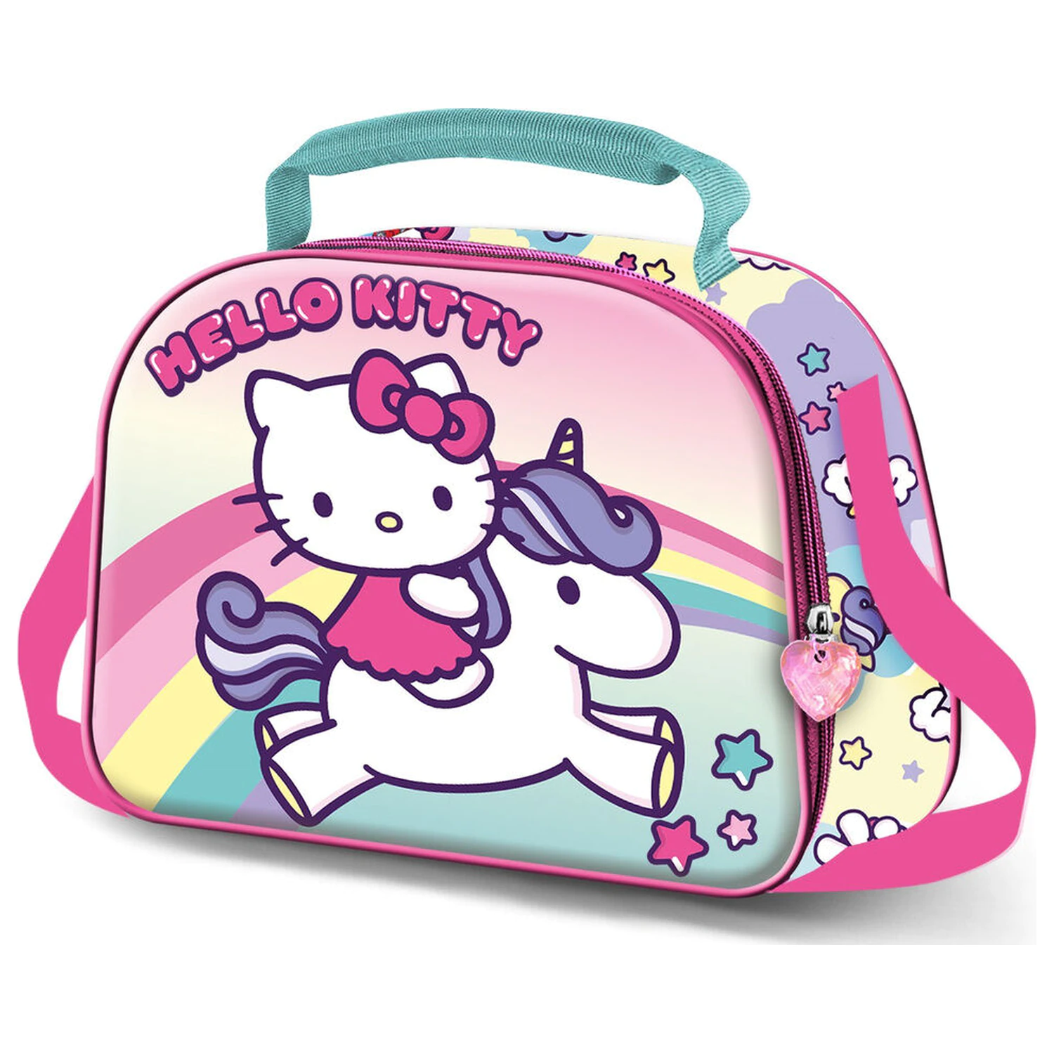 Hello Kitty Unicorn 3D obedová taška produktová fotografia