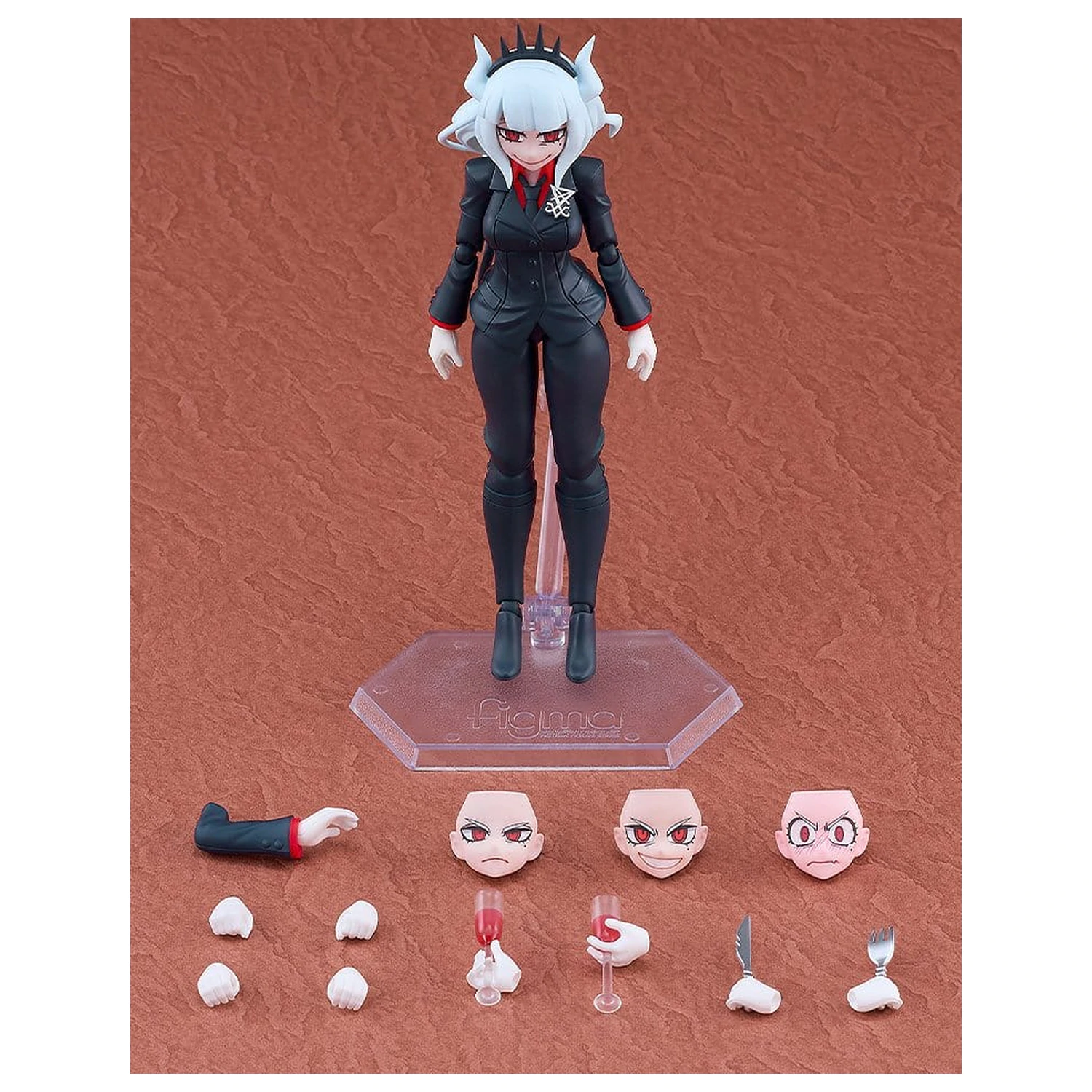 Helltaker Figma akčná figúrka Lucifer 15 cm produktová fotografia