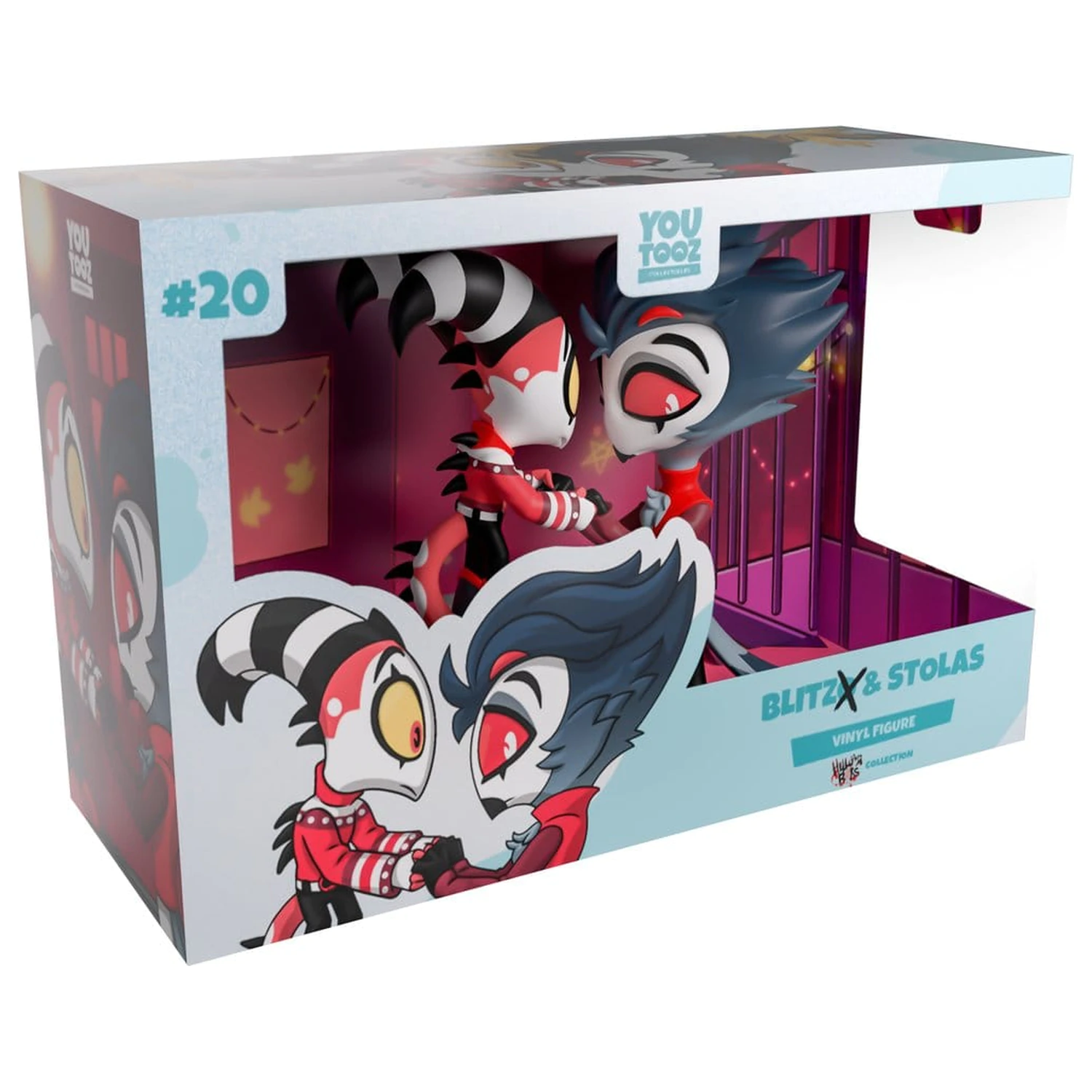 Helluva Boss vinylová figúrka Blitzo & Stolas 12 cm produktová fotografia