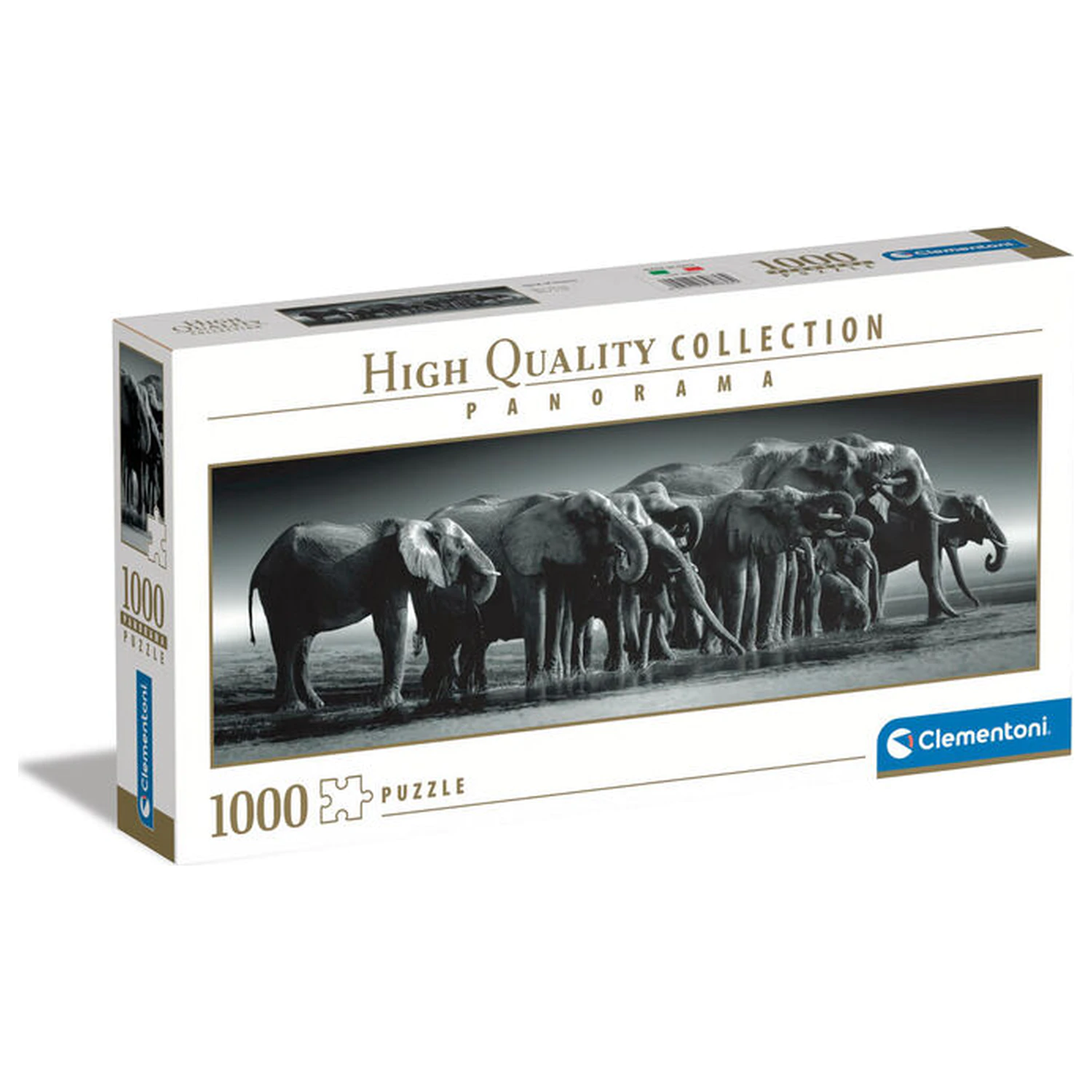 Herd of Giants Panoramatické puzzle 1000 ks produktová fotografia