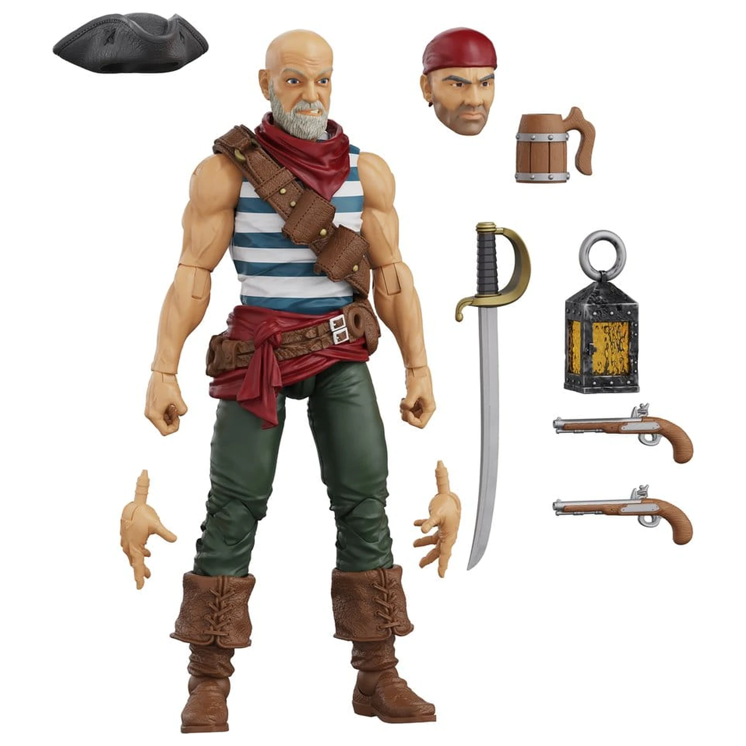 Hero H.A.C.K.S. Core akčná figúrka 1/18 Heroes and Villains Wave 1 Daniel Wright: Pirate Quartermaster produktová fotografia