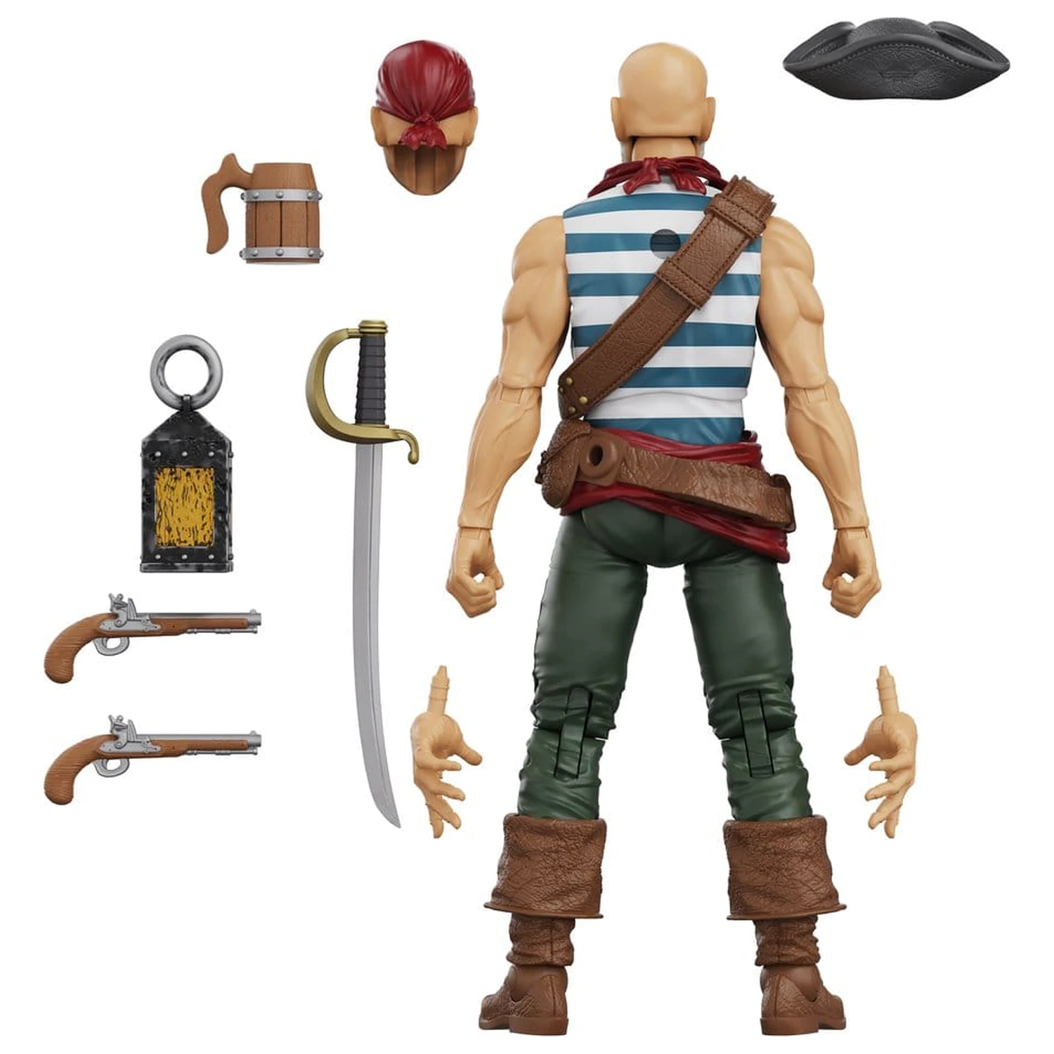 Hero H.A.C.K.S. Core akčná figúrka 1/18 Heroes and Villains Wave 1 Daniel Wright: Pirate Quartermaster produktová fotografia