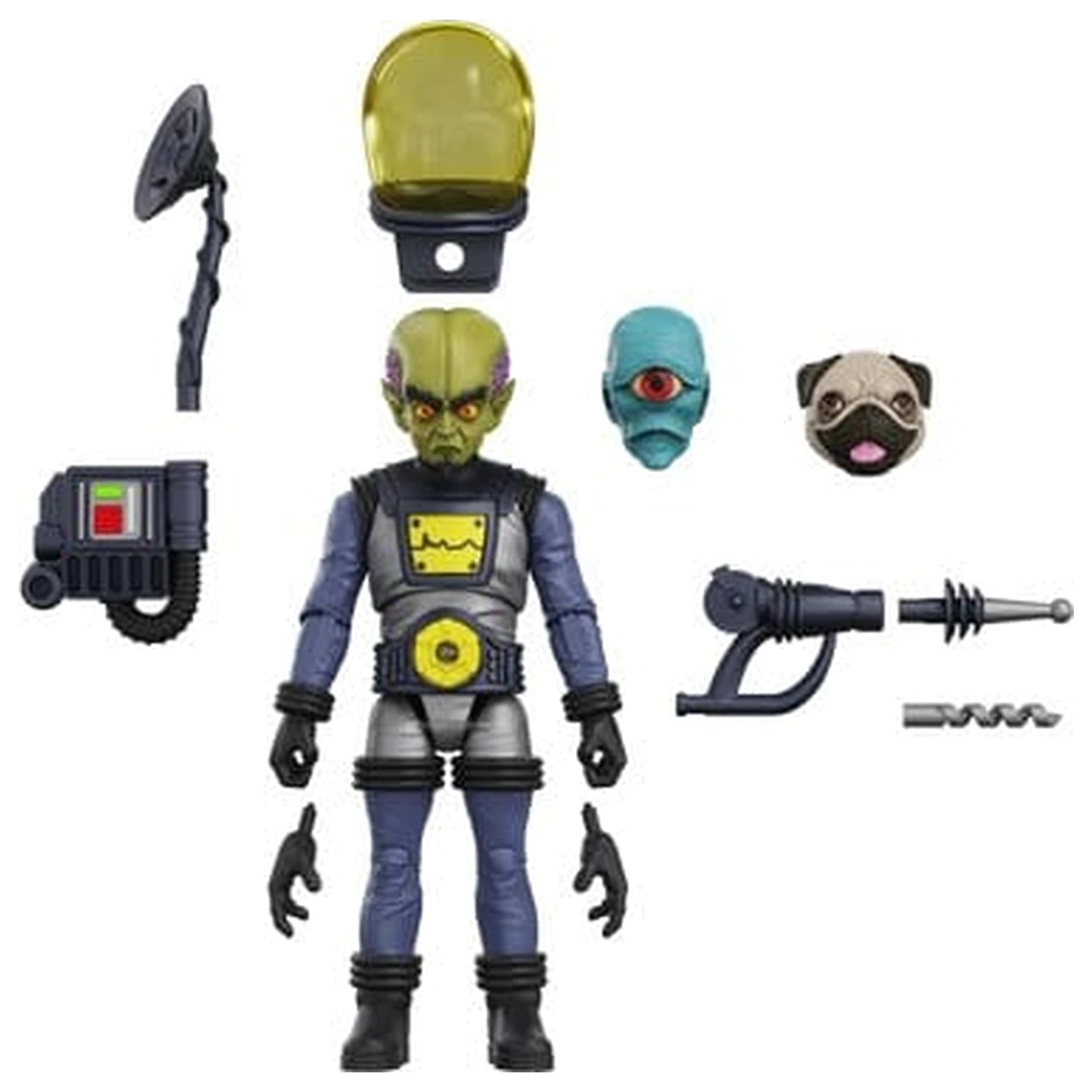 Hero H.A.C.K.S. Core akčná figúrka 1/18 Heroes and Villains Wave 1 Zarko Resources Inc.: Galactic Prospectors produktová fotografia