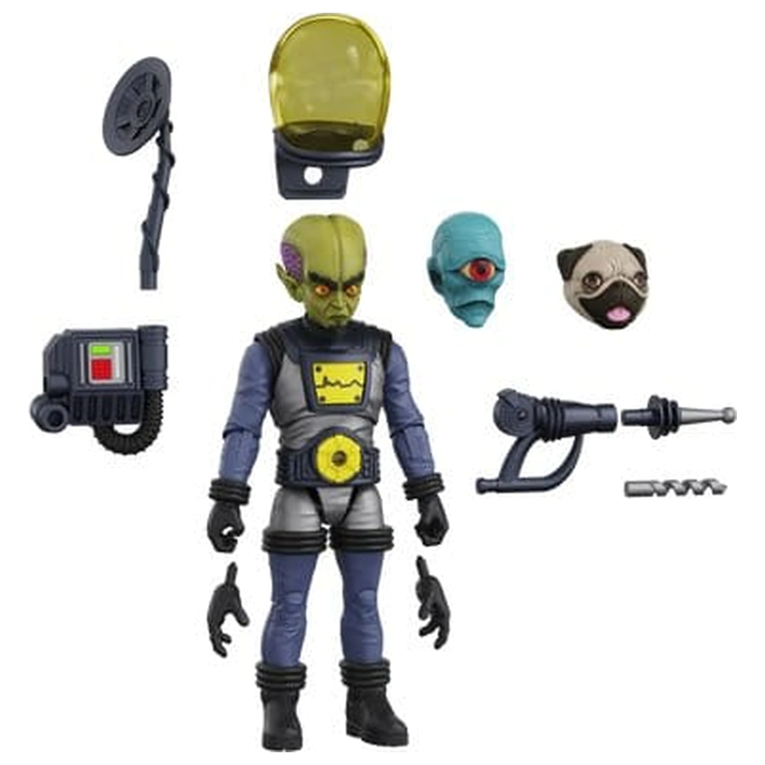 Hero H.A.C.K.S. Core akčná figúrka 1/18 Heroes and Villains Wave 1 Zarko Resources Inc.: Galactic Prospectors produktová fotografia