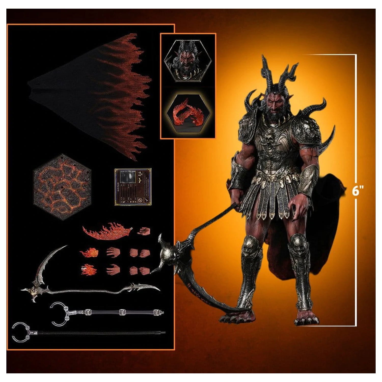 Heroes of Might and Magic III akčná figúrka 1/12 Arch Devil (Deluxe Version) 15 cm produktová fotografia