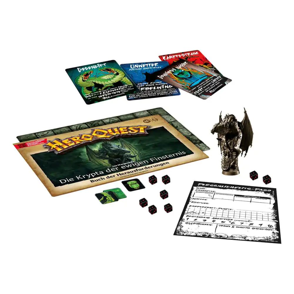 HeroQuest stolová hra Expansion Die Krypta der ewigen Finsternis Quest Pack *German Version* produktová fotografia