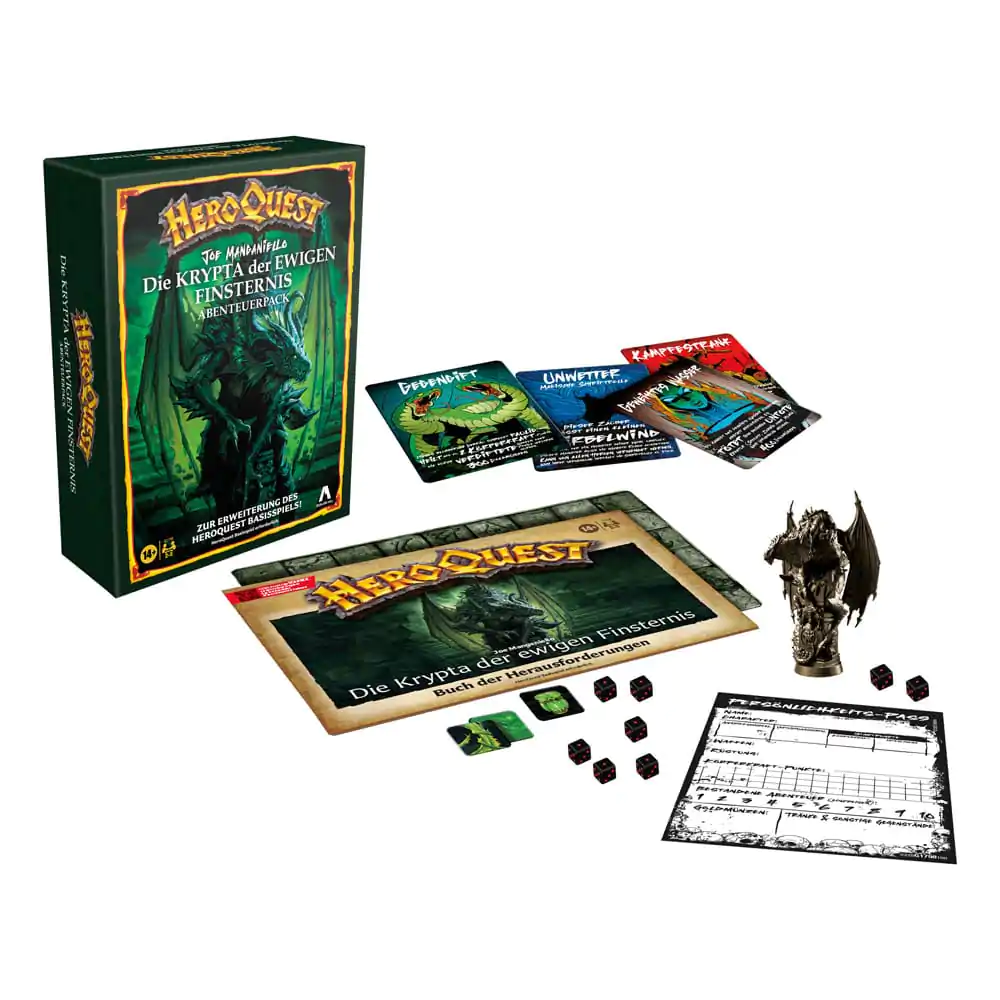 HeroQuest stolová hra Expansion Die Krypta der ewigen Finsternis Quest Pack *German Version* produktová fotografia