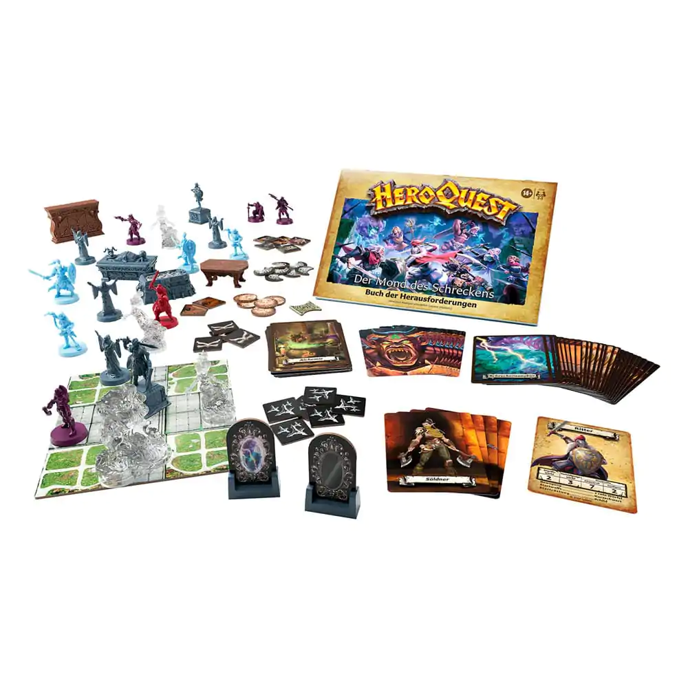 HeroQuest stolná hra rozšírenie Der Mond des Schreckens Quest balenie *nemeckej verzie* termékfotó