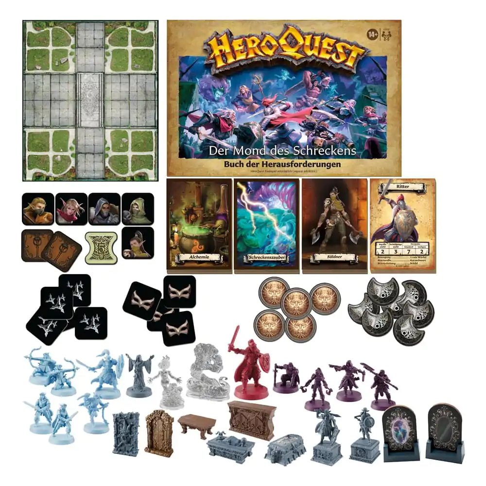 HeroQuest stolná hra rozšírenie Der Mond des Schreckens Quest balenie *nemeckej verzie* termékfotó