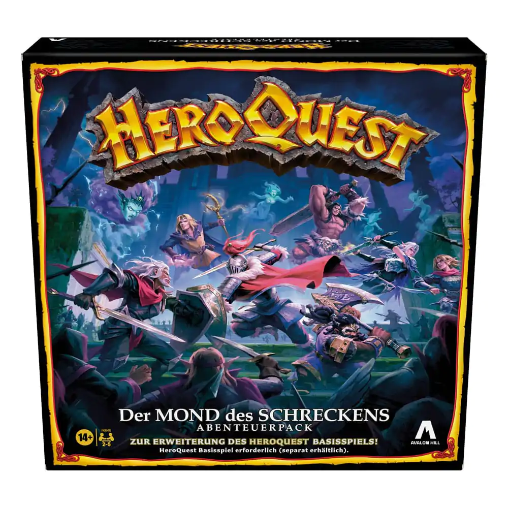 HeroQuest stolná hra rozšírenie Der Mond des Schreckens Quest balenie *nemeckej verzie* termékfotó