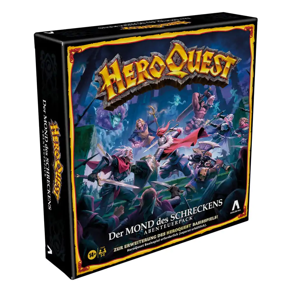 HeroQuest stolná hra rozšírenie Der Mond des Schreckens Quest balenie *nemeckej verzie* termékfotó