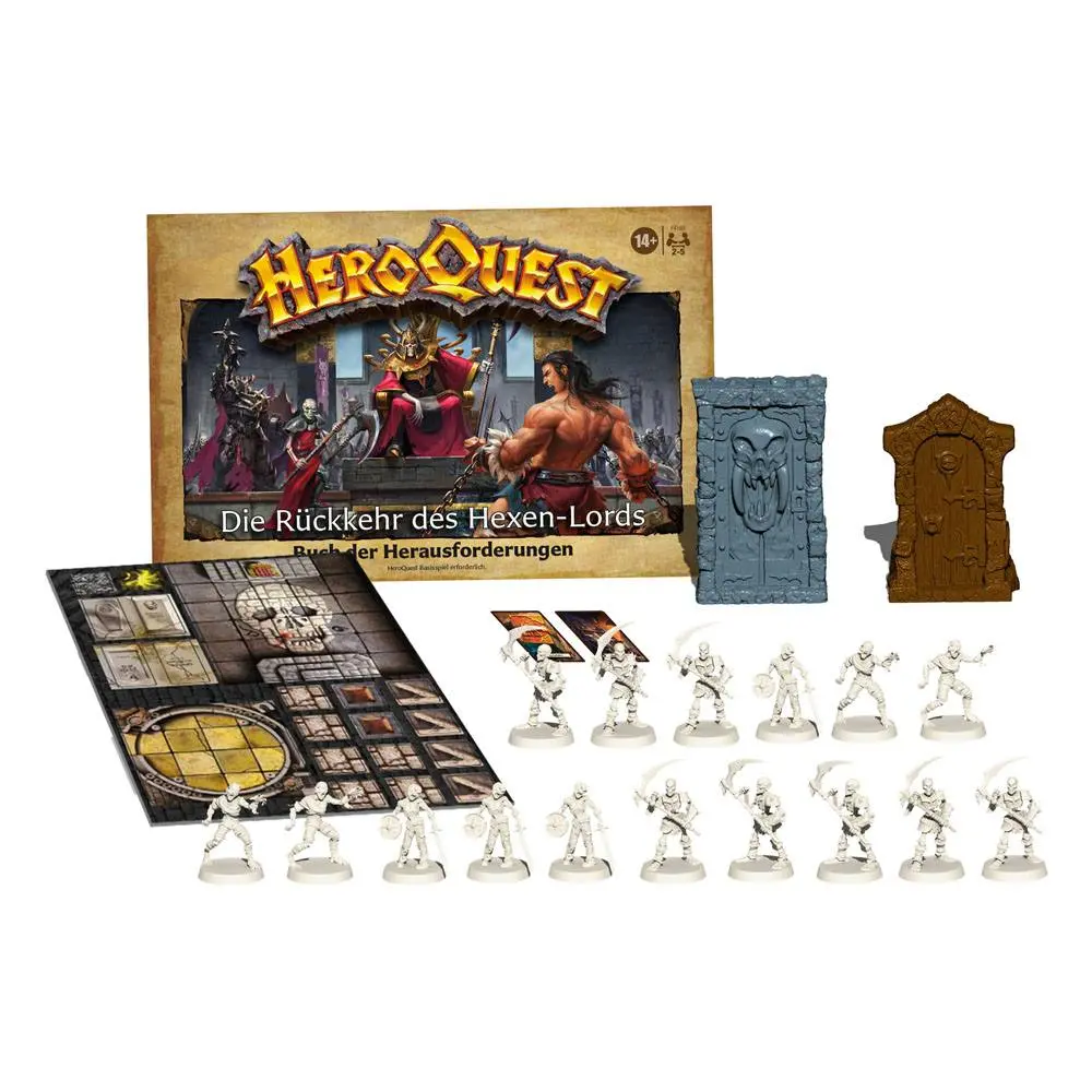 Rozšírenie stolovej hry HeroQuest HeroQuest Die Rückkehr des Hexen-Lords Quest Pack german produktová fotografia