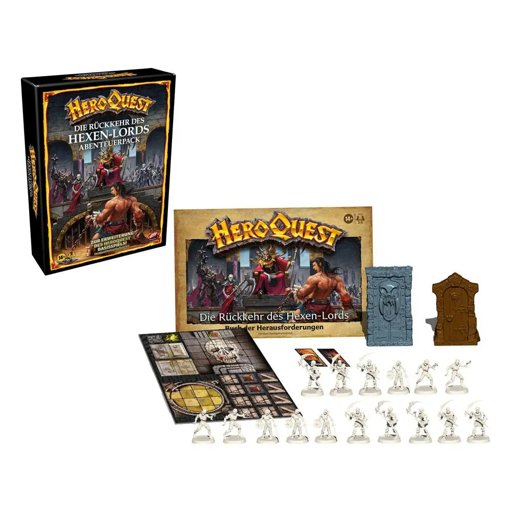 Rozšírenie stolovej hry HeroQuest HeroQuest Die Rückkehr des Hexen-Lords Quest Pack german produktová fotografia