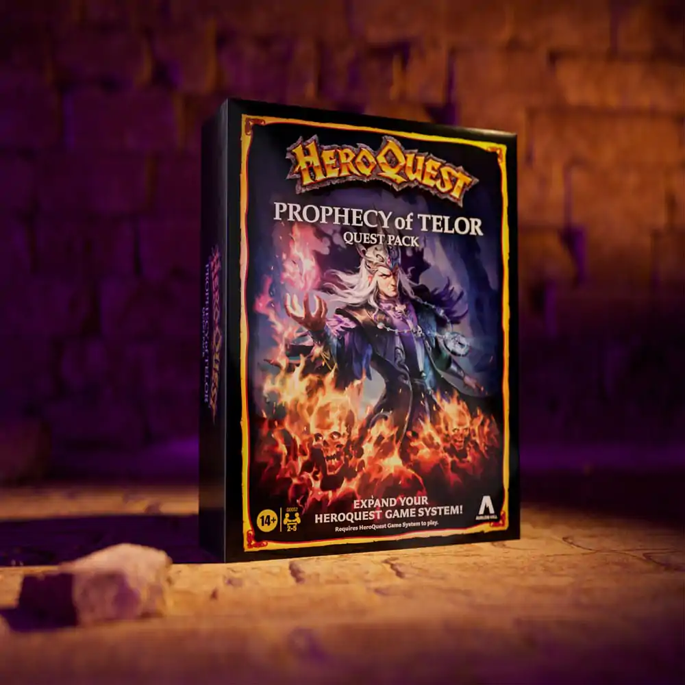 HeroQuest Board Game Expansion Prophecy of Telor Quest Pack *English Version* produktová fotografia