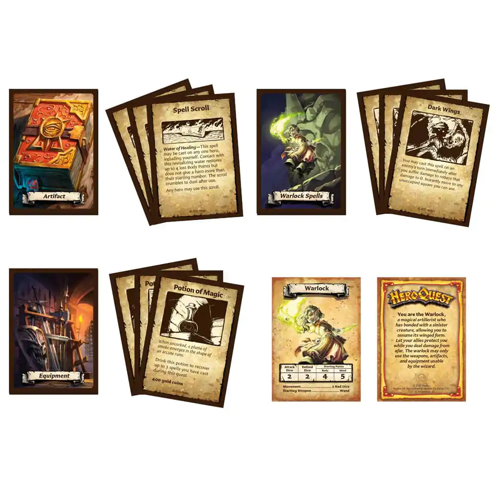 HeroQuest Board Game Expansion Prophecy of Telor Quest Pack *English Version* produktová fotografia