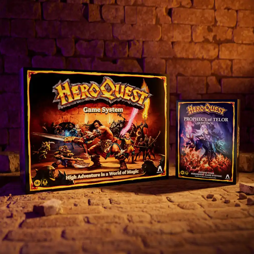 HeroQuest Board Game Expansion Prophecy of Telor Quest Pack *English Version* produktová fotografia