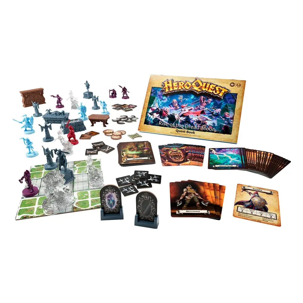 HeroQuest Rozširujúci balíček stolová hra Rise of the Dread Moon Quest Pack * anglická verzia * termékfotó