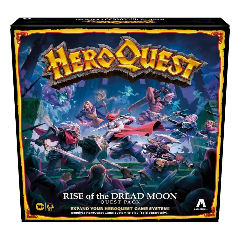 HeroQuest Rozširujúci balíček stolová hra Rise of the Dread Moon Quest Pack * anglická verzia * termékfotó