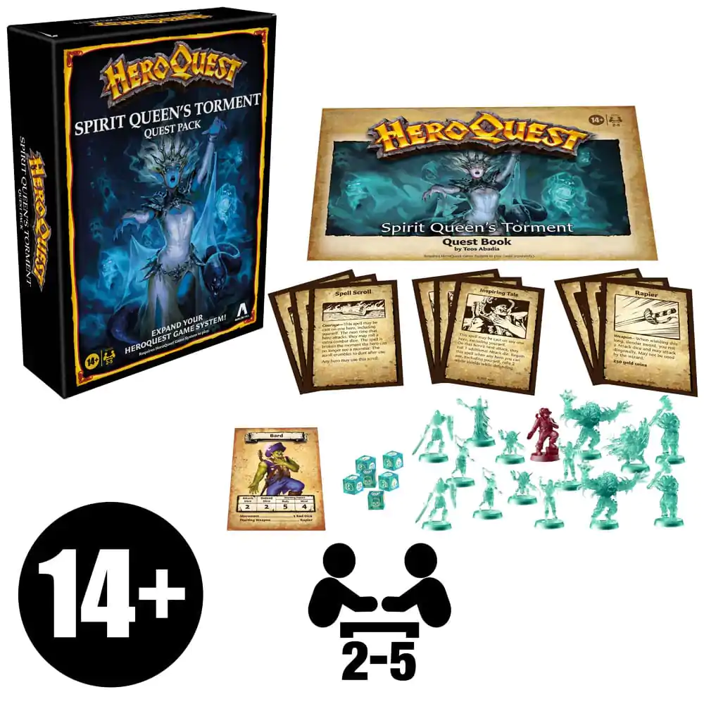 HeroQuest Board Game Expansion Spirit Queen&#039;s Torment Quest Pack *Anglická Verzia* produktová fotografia