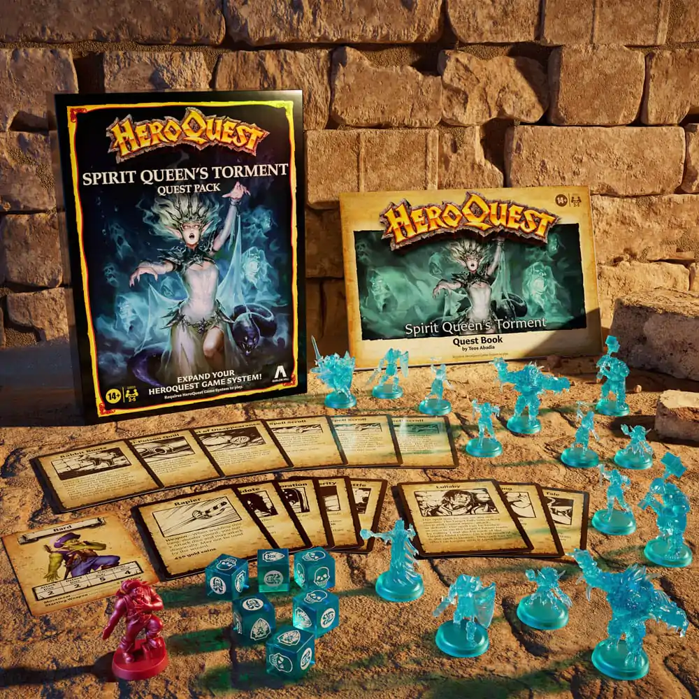 HeroQuest Board Game Expansion Spirit Queen&#039;s Torment Quest Pack *Anglická Verzia* produktová fotografia