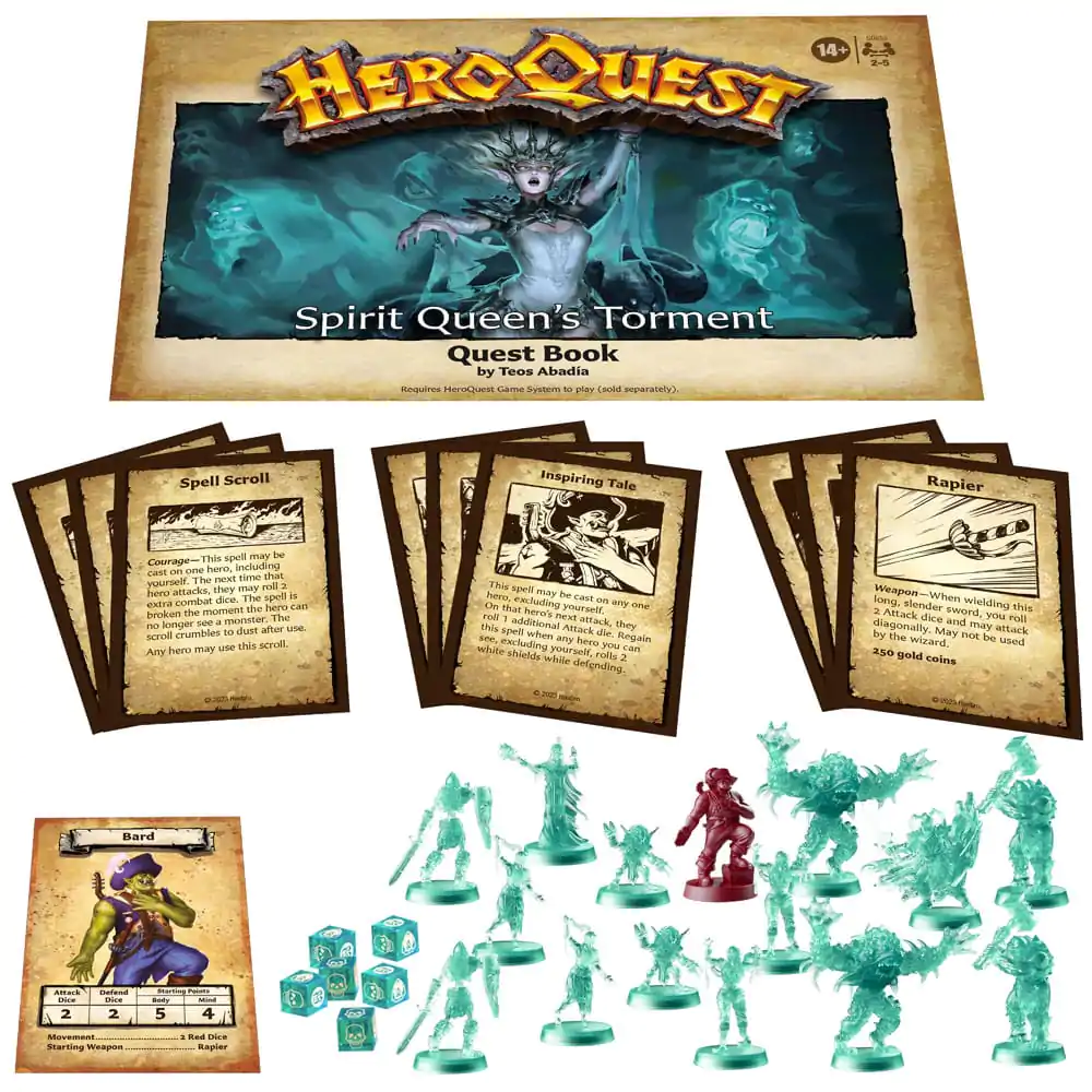 HeroQuest Board Game Expansion Spirit Queen&#039;s Torment Quest Pack *Anglická Verzia* produktová fotografia