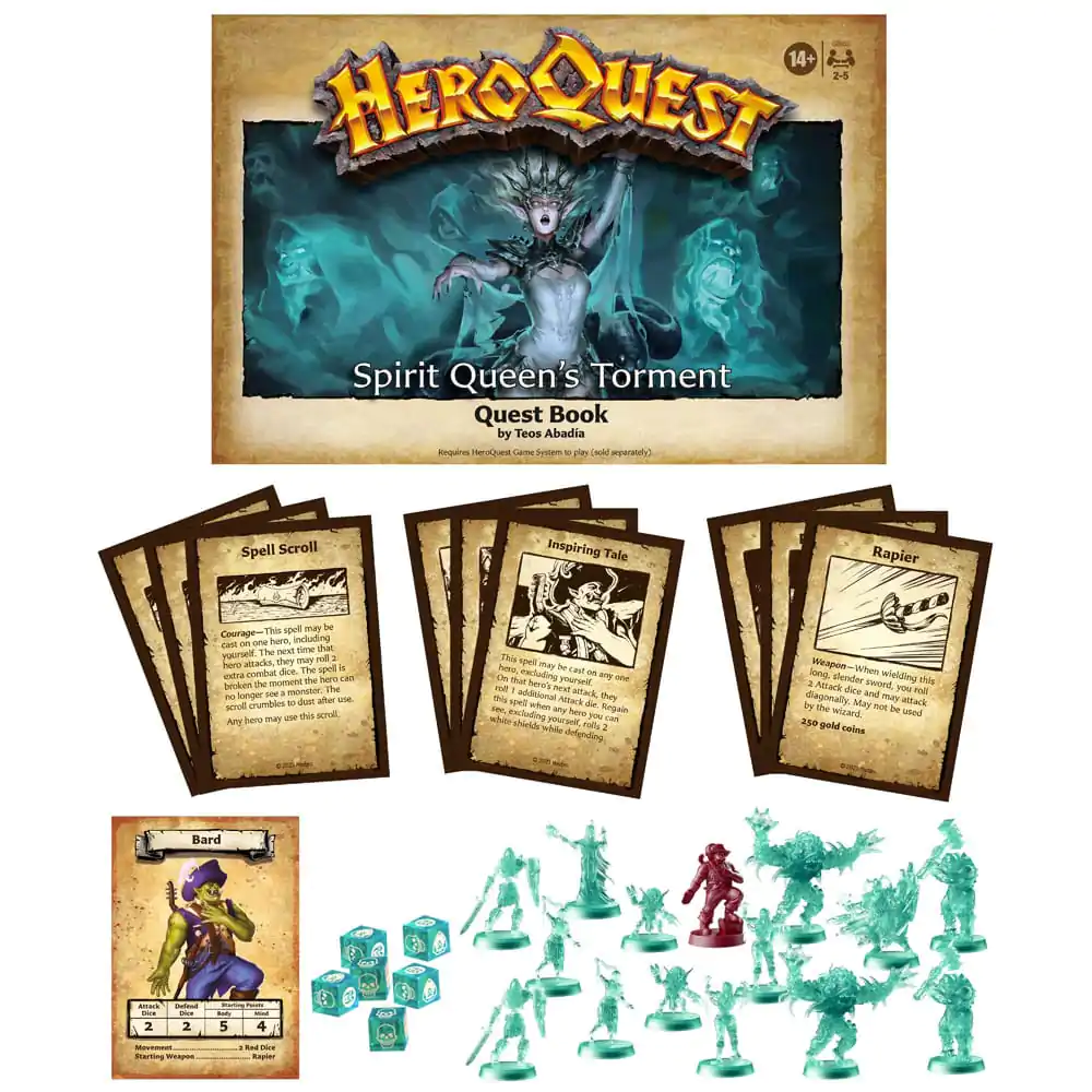 HeroQuest Board Game Expansion Spirit Queen&#039;s Torment Quest Pack *Anglická Verzia* produktová fotografia