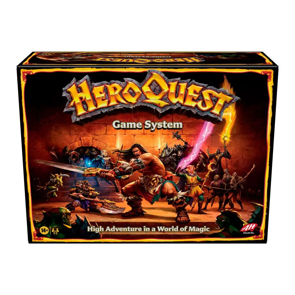 HeroQuest Board Game Game System anglicky produktová fotografia