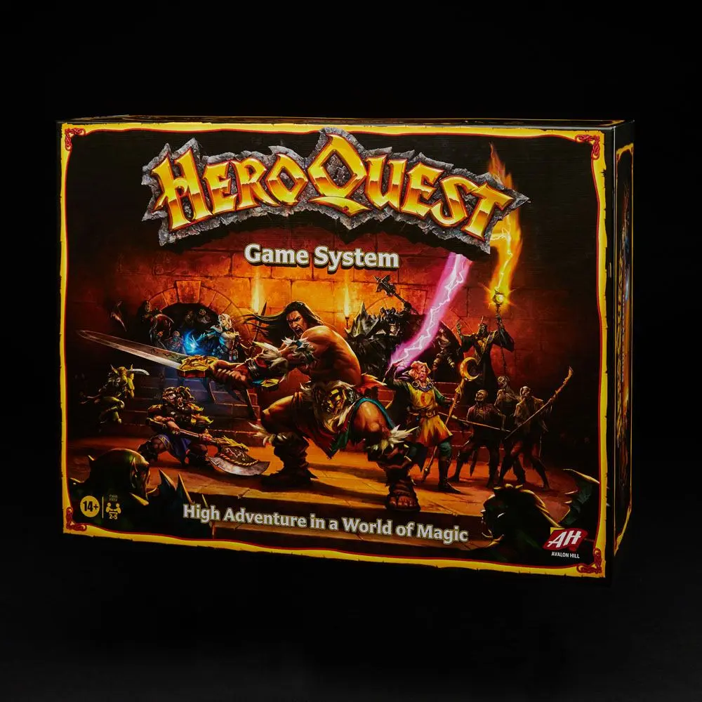 HeroQuest Board Game Game System anglicky produktová fotografia