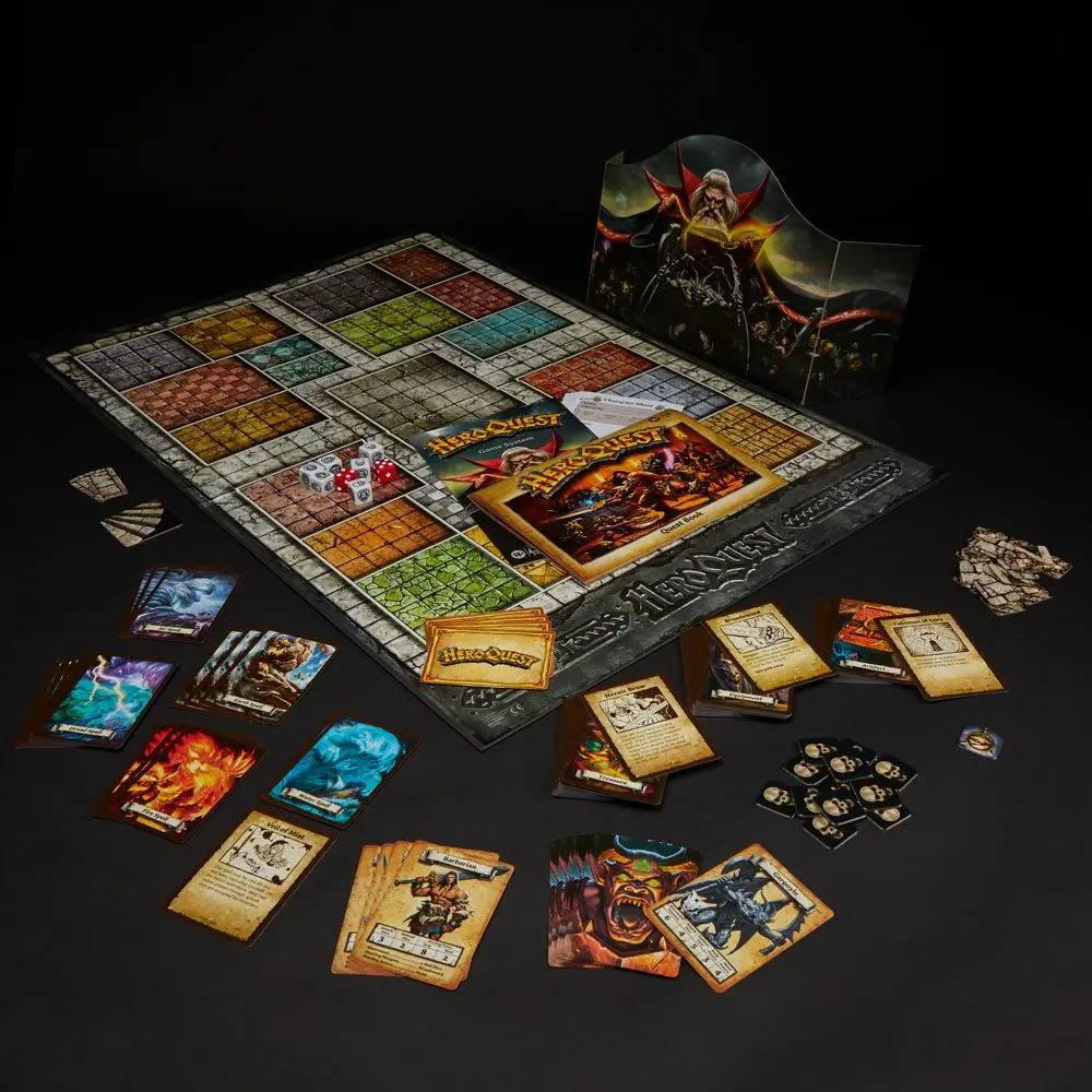 HeroQuest Board Game Game System anglicky produktová fotografia