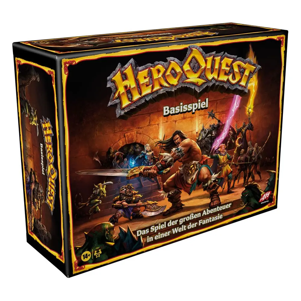 HeroQuest Dosková hra Basisspiel german produktová fotografia