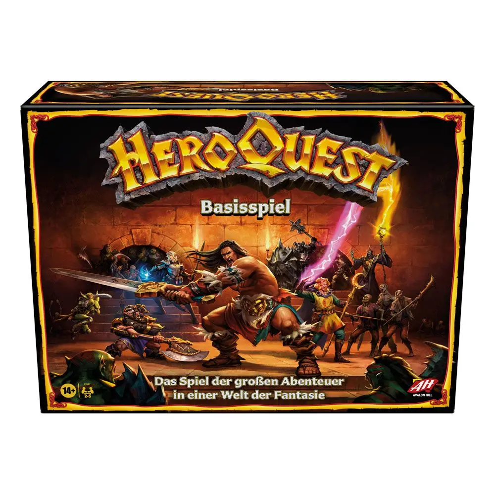 HeroQuest Dosková hra Basisspiel german produktová fotografia