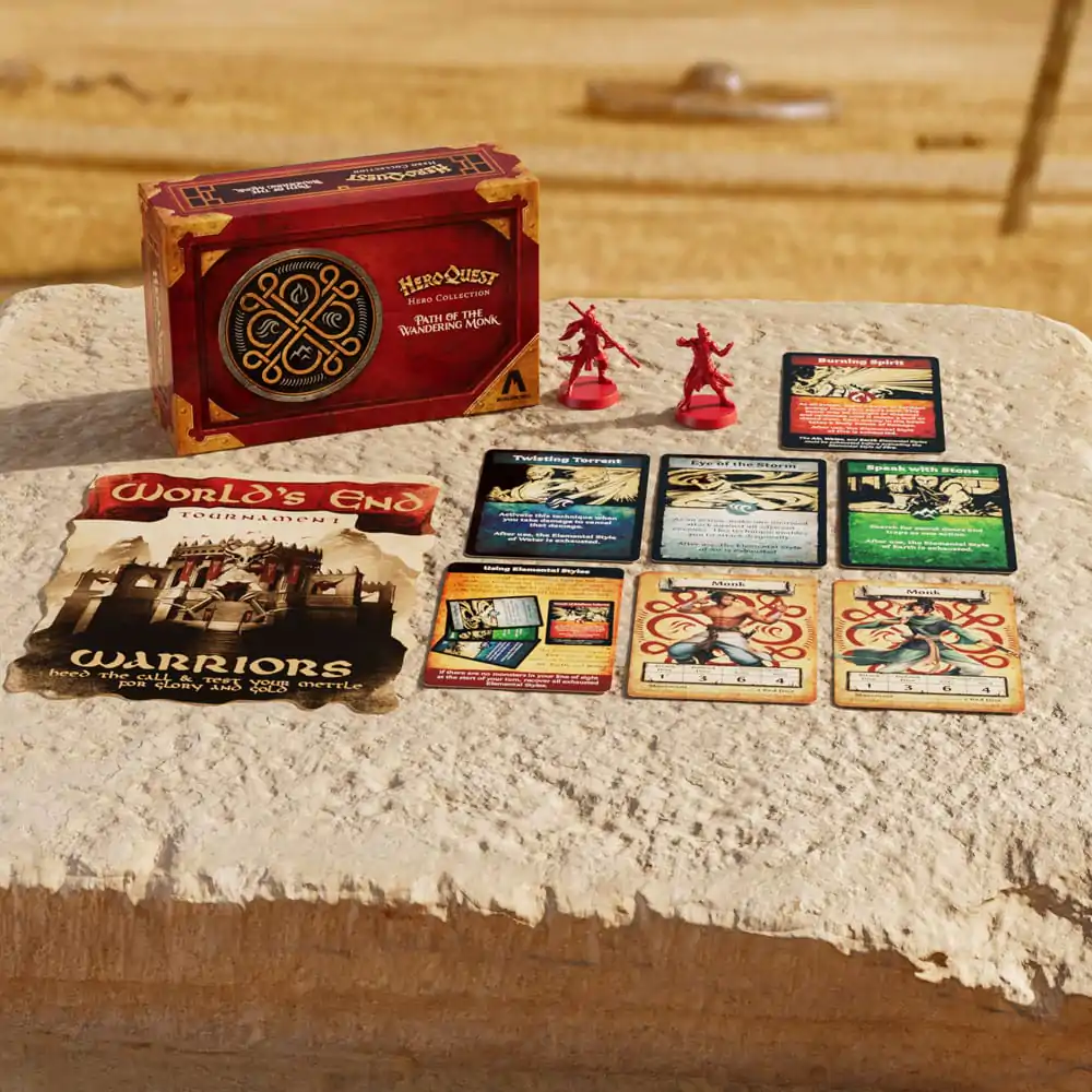 HeroQuest Hero Collection Miniatúry Cesta Putujúceho Mnícha *English Version* produktová fotografia