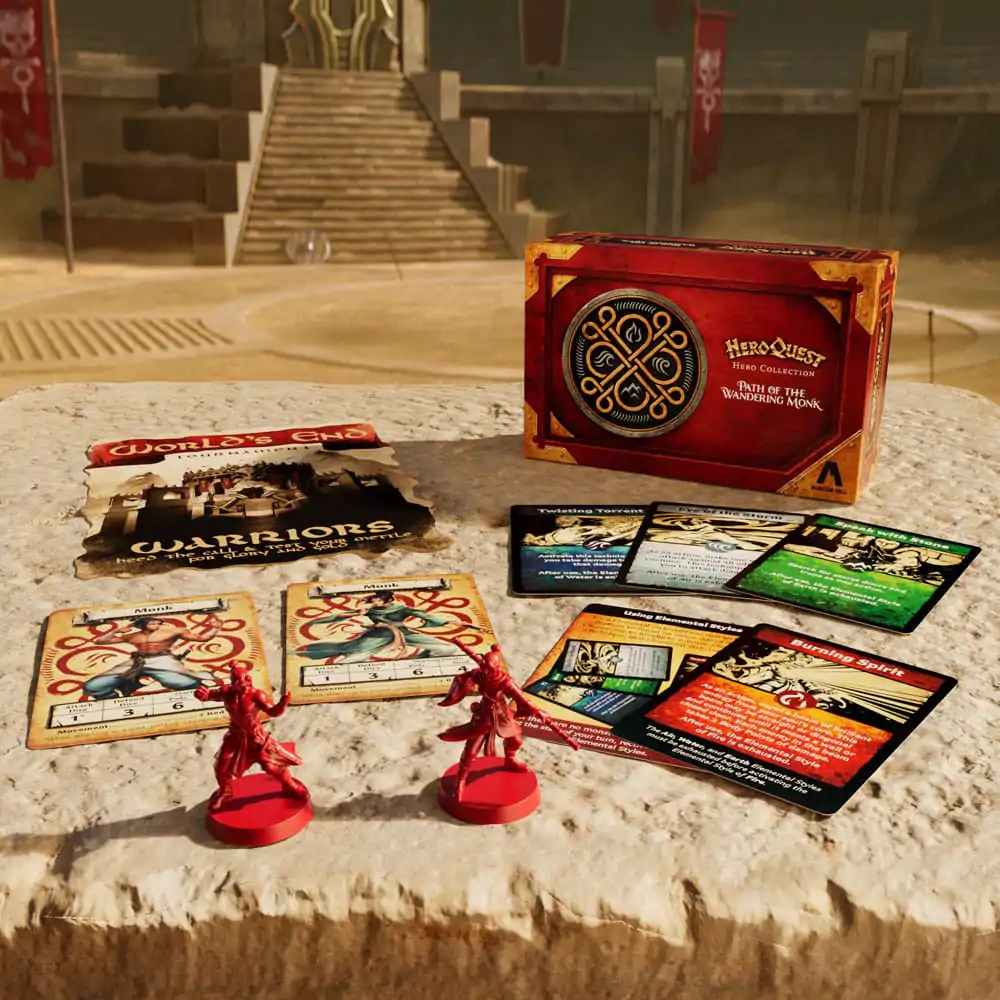 HeroQuest Hero Collection Miniatúry Cesta Putujúceho Mnícha *English Version* produktová fotografia