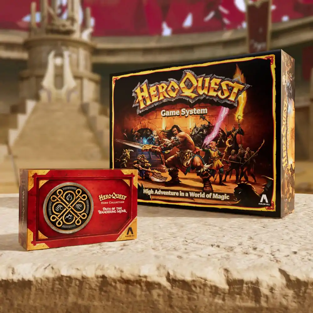 HeroQuest Hero Collection Miniatúry Cesta Putujúceho Mnícha *English Version* produktová fotografia