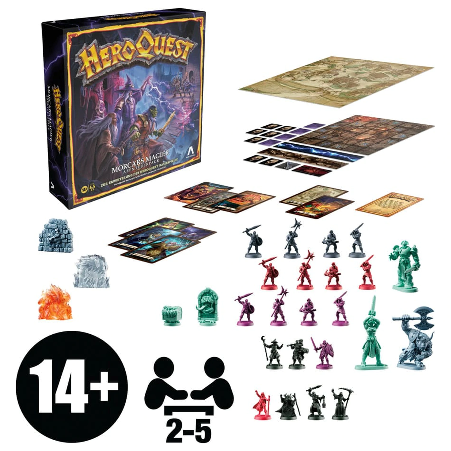 Rozšírenie stolovej hry HeroQuest Morcars Magier Quest Pack *Nemecká verzia* produktová fotografia