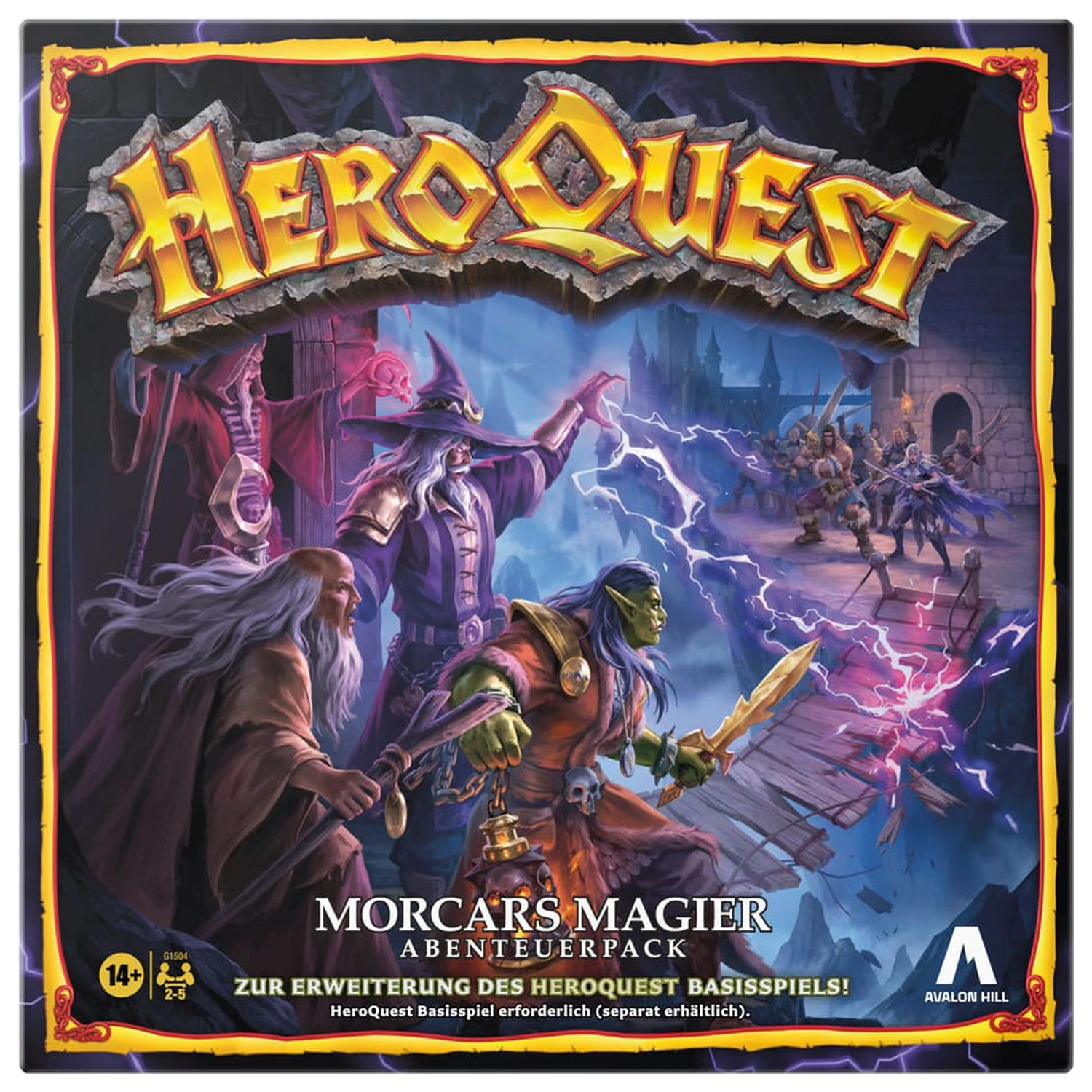 Rozšírenie stolovej hry HeroQuest Morcars Magier Quest Pack *Nemecká verzia* produktová fotografia