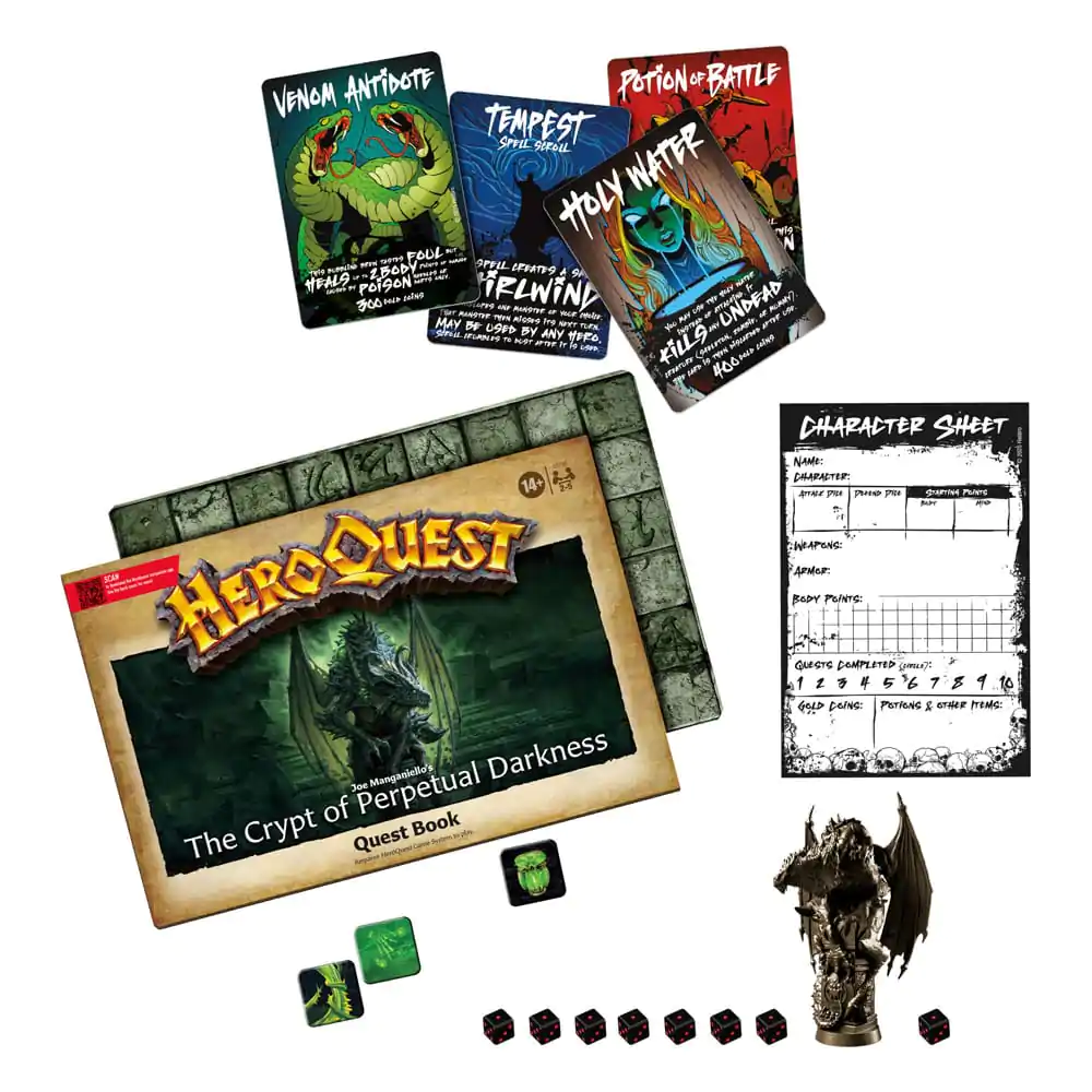 HeroQuest stolová hra Expansion The Crypt of Perpetual Darkness Quest Pack *English Version* produktová fotografia
